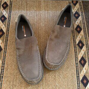 Men's Merrell Bask Moc in Brown